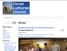Tablet Screenshot of christsiouxfalls.org